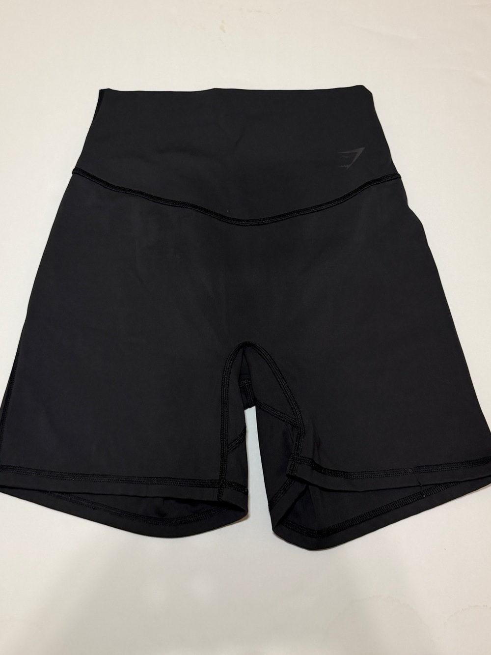 Gymshark Women's Black High-Waist Bike Shorts